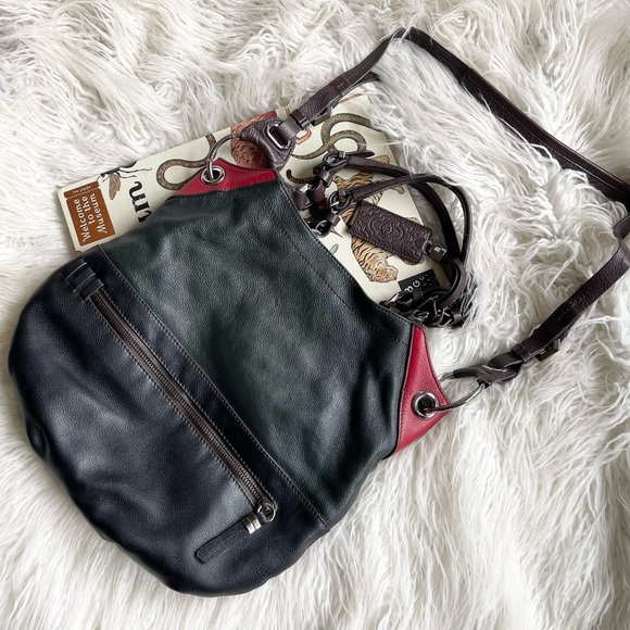 orYANY Handbags - orYANY Black and Red Crossbody Bag